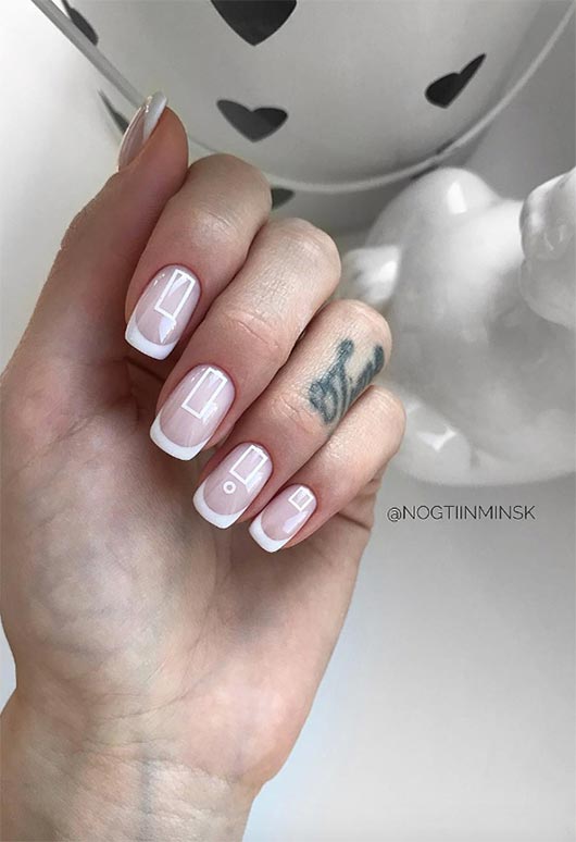 Fresh French Nail Designs: French Manicure Ideas