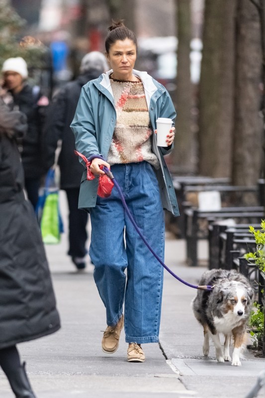 Helena Christensen dog