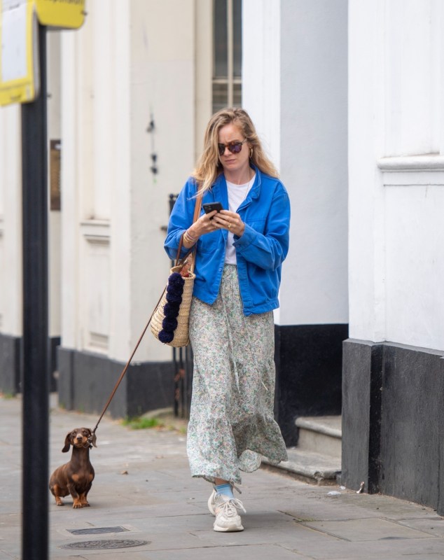 Cressida Bonas, dachshund Budgie Bear