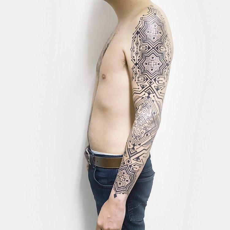 amazonian tribal tattoos brian gomes amazon islamic art