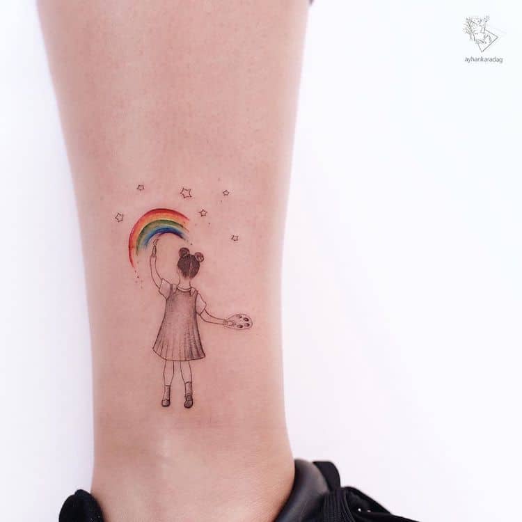 Cute Tattoos by Ayhan Karadag