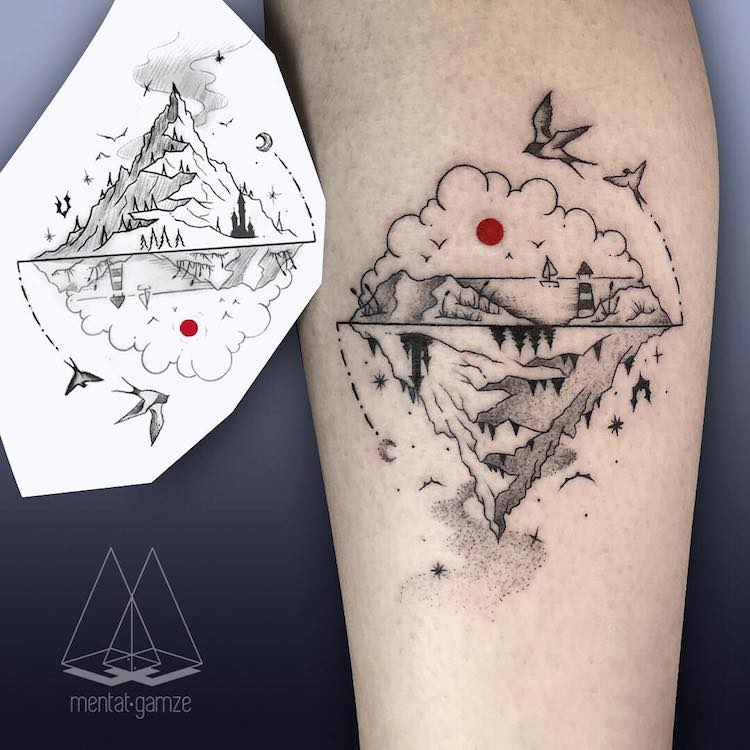 Red Dot Tattoos by Mentat Gamze