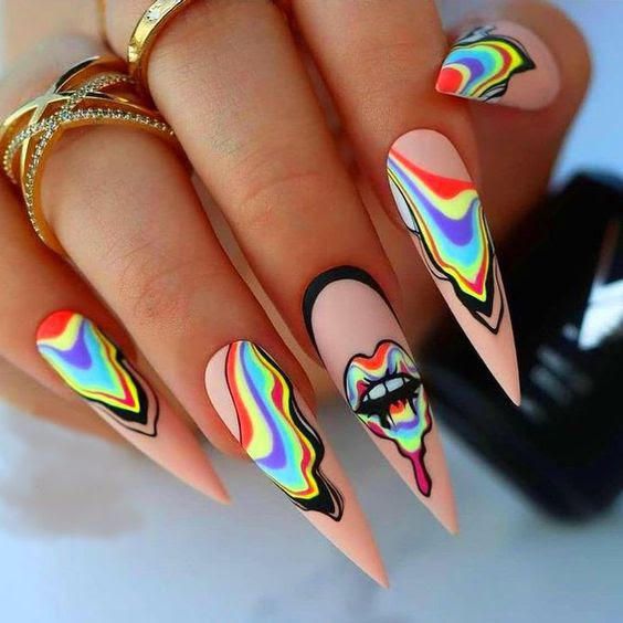 Funky Winter Nails 2023-2024: 17 Creative Ideas