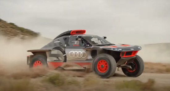 Audi RS Q e-tron for Dakar-2023.