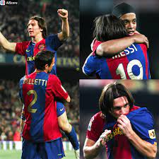 AiScore Sports - On this day in 2007, a 19-year-old Lionel Messi scored his first career hat trick ... against Real Madrid Ronaldinho provided 2 Assists to Leo Messi 🤯 | Facebook