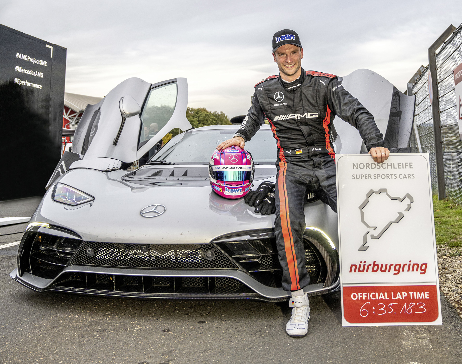 Mercedes-Benz AMG One laps the Nürburgring in 6:35.183 - Oct. 2022