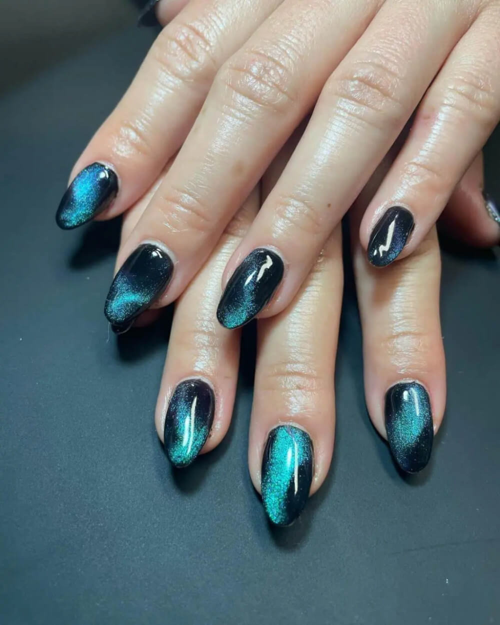 30 Hottest Cat Eye Nails: The Trendiest Manicure Style - 209