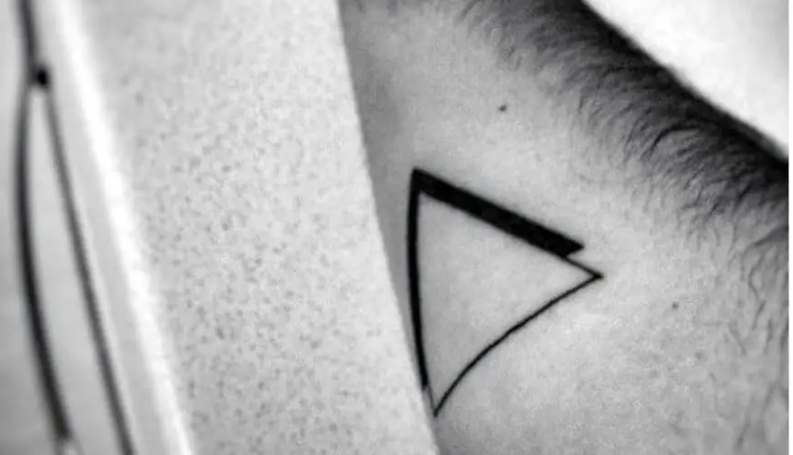 Double Triangle Tattoo