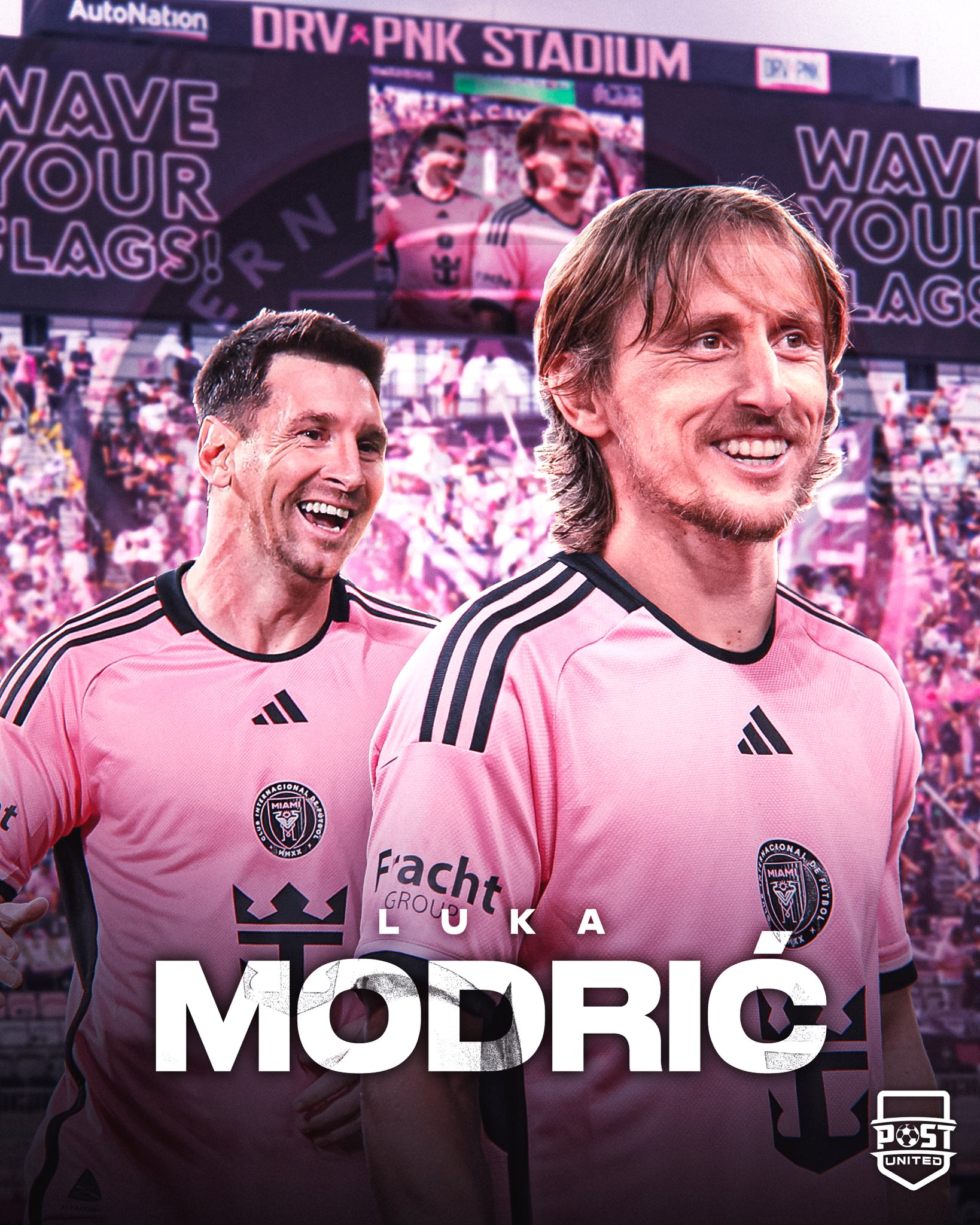 Post United on X: "🦩 EL INTER MIAMI QUIERE A LUKA MODRIC 🇦🇷 Messi se  ha interesado por la situación 🇭🇷 Modric se vio hace unos días con David  Beckham en Croacia