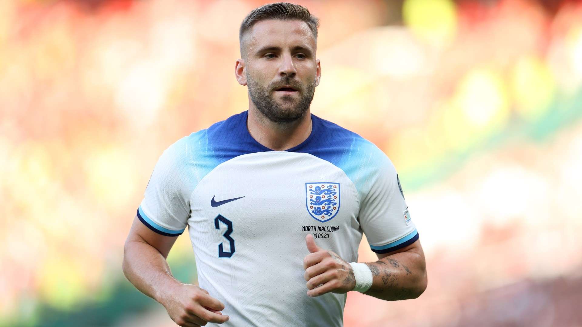 Luke Shaw England 2023