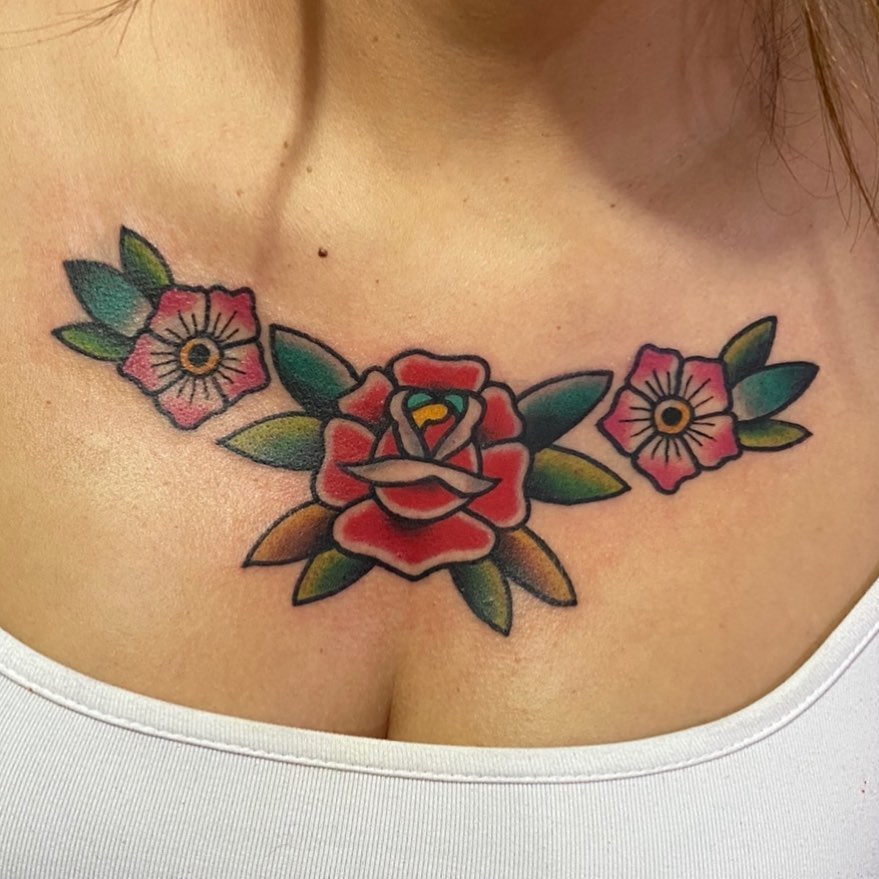 Chest Tattoos for Women