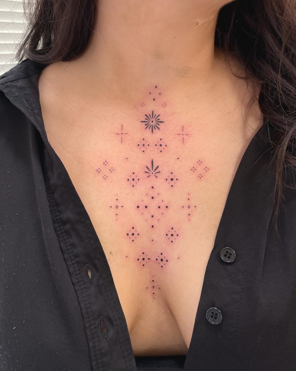 Chest Tattoos for Women