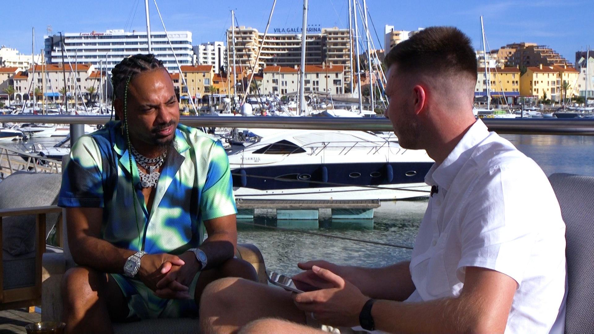 Paim sat down with SunSport overlooking Vilamoura Marina