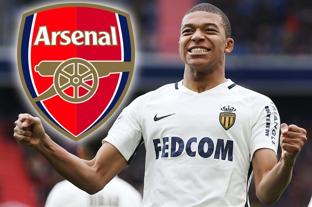 Arsenal preparing stunning £125million Kylian Mbappe bid in attempt to beat  Real Madrid to Monaco sensation - Mirror Online