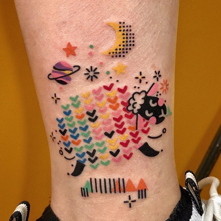 Small Cute Tattoos by Hen