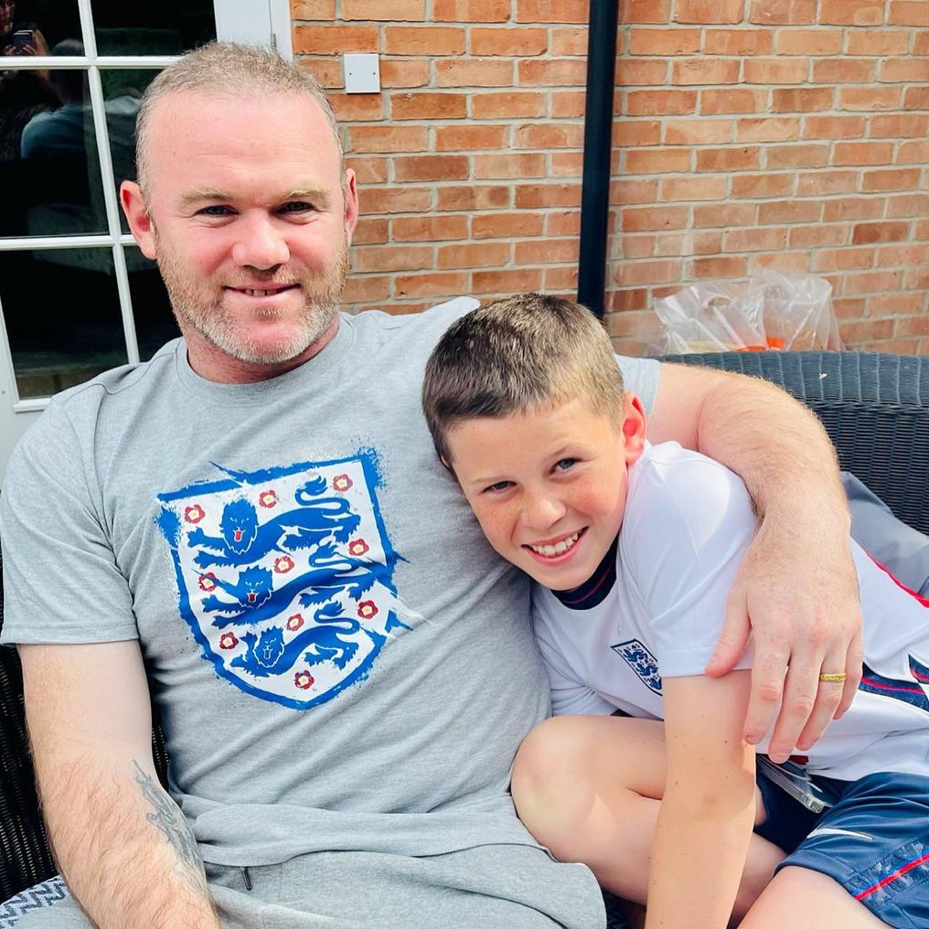 Wayne Rooney's son Kai drops major hint over ex-Man Utd star's next managerial job on Instagram | The Sun