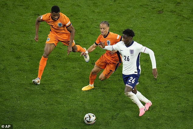 He became the youngest-ever player to represent England in the semis of a major tournament